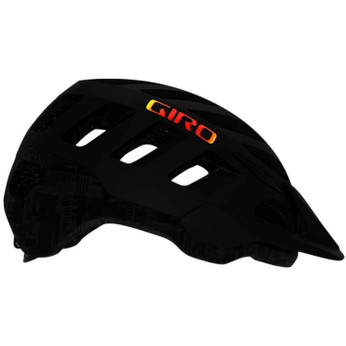 Велосипедний шолом Giro Radix для дорослих, унісекс, матовий чорний, розмір L (59-63 см)