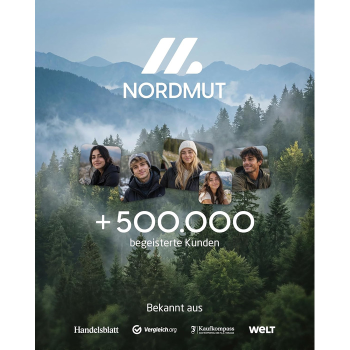 Складаний кемпінговий стілець NORDMUT — міцний стілець для рибалки та відпочинку, витримує до 200 кг, з підстаканником та сумкою-холодильником, чорний