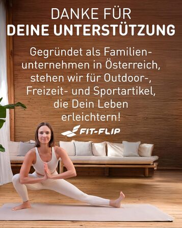 Рушник для йоги Fit-Flip з мікрофібри: антиковзаюча поверхня, швидковисихаючий, 185x63 см (Raspberry)