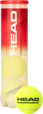 М'ячі для тенісу Head Championship - 4 шт.