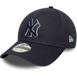 Кепка New Era New York Yankees MLB League Essential 9Forty, чорно-червона, регульована