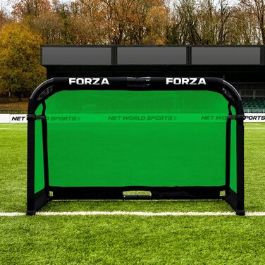 Складані алюмінієві футбольні ворота FORZA 1,8x1,2 м, зелений, з сумкою
