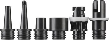 Електрична повітряна помпа для SUP-дошок та човнів AGT, 500 л/хв, з 6 насадками, для надувних човнів та SUP