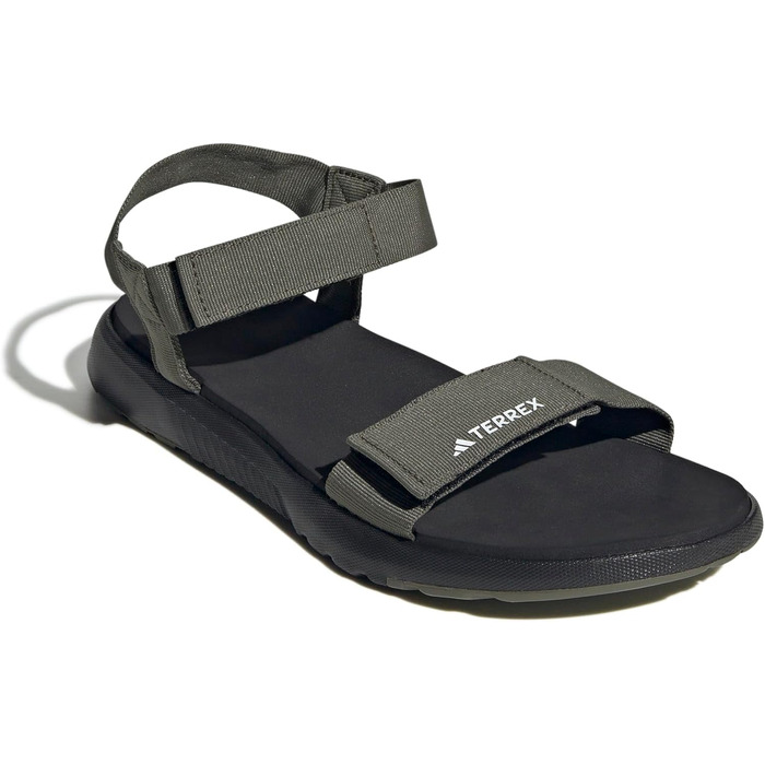 Сандалії Adidas Terrex Hydroterra Light Unisex, 42 EU, чорний/оливковий/білий