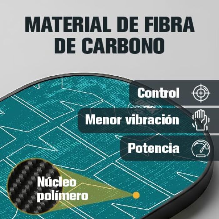 Набір для піклболу: 2 ракетки з карбону, 4 м'ячі, сумка. Ідеально для гри в приміщенні та на вулиці