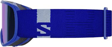 Дитячі сонцезахисні окуляри Salomon Lumi для катання на лижах та сноуборді, чорні, універсальний розмір (RACE BLUE)