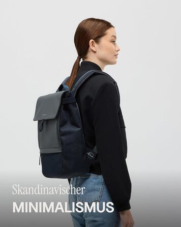 Рюкзак Kapten & Son Fyn Classic 11 л для ноутбука 14'' – міський, університетський, жіночий та чоловічий, для подорожей і роботи
