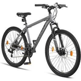 Гірський велосипед Chillaxx Bike Legend алюмінієвий, 24/26/27,5/29 дюймів, Shimano, 21 швидкість, для хлопців, дівчат, чоловіків та жінок