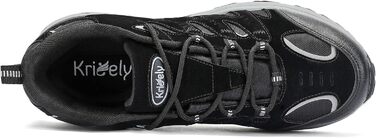 Черевики Kricely для трекінгу та хайкінгу: чоловічі туристичні черевики, спортивне взуття для гір, хайкінгу та трекінгу, чорний, 47 EU