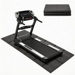 Килимок під бігову доріжку та велотренажер, захисний підкладник для фітнес-обладнання, 148×61 см, посилений