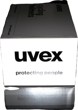 Велошолом Uvex Flash біло-синій, універсальний, регульований розмір 57-61 см, для чоловіків і жінок, знімна прана підкладка
