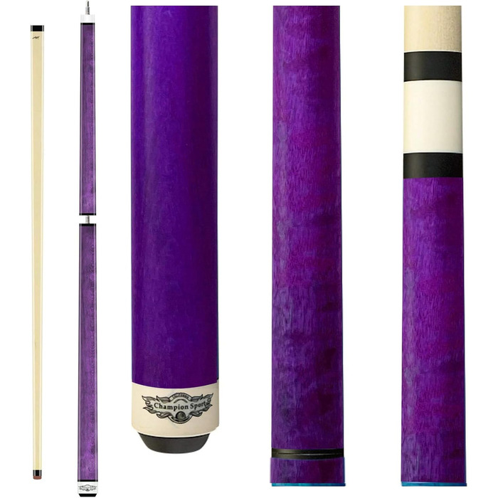 Pool-Stick Champion Cerberus Eros Heavy Hitter: 3-частинний, 22oz, 540-740г, Violett
