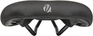 Велосипедне сідло Velo Unisex Athlete BC XL чорне для дорослих