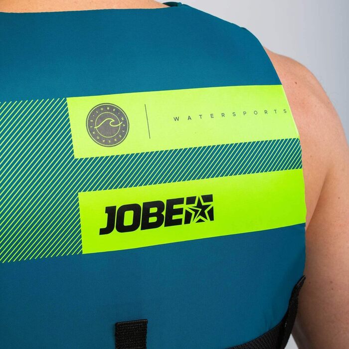 Унісекс рятувальний жилет Jobe 4-пряжковий бірюзовий 2XL для плавання