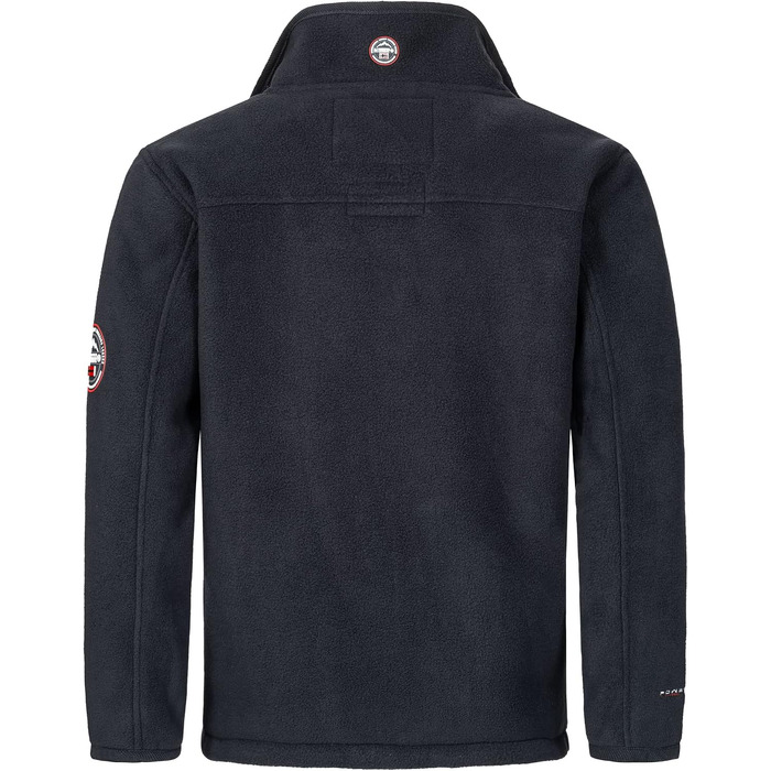 Чоловіча зимова куртка Geographical Norway Steppjacke — теплий утеплений анорак для лиж та сноуборду, комплект з шапкою Beanie (5XL, темно-синій Ubolt Navy)