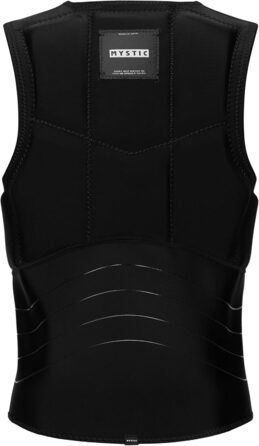 Чоловічий захисний жилет Mystic Foil Front Zip, чорний/білий