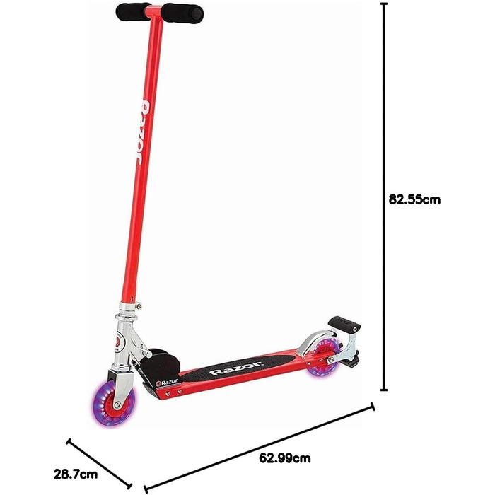 Самокат дитячий Razor Spark Sport рожевий - для дітей, міцний, спортивний
