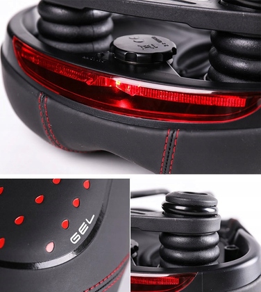 Гелевий наклад на сідло Verk Group, великий (180 мм)