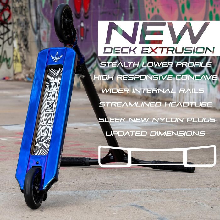 Трюковий самокат Blunt Scooters Prodigy X Pro, професійний, високоякісний, для екстремальних трюків, всі рівні складності