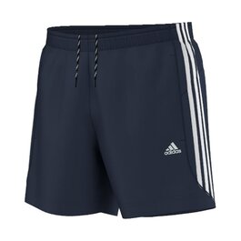 Чоловічі повсякденні шорти adidas Essentials French Terry 3-Stripes, темно-сині/білі, розмір L