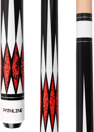Професійний більярдний кий Pathline Billard-Queuestab з канадського клена (147,3 см) – 4 кольори, вага 510-595 г