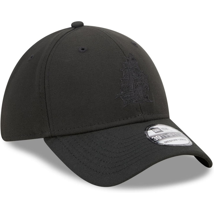 Кепка New Era 39Thirty Stretch-Fit з логотипами NFL, чорна, S-XL