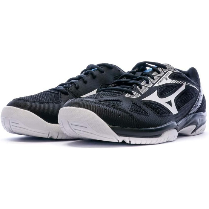 Жіноче волейбольне взуття Mizuno Cyclone Speed 2, 50 EU, чорний, білий, блакитний