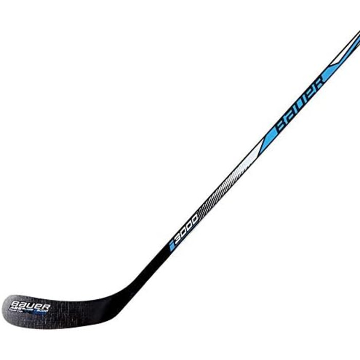 Клубна клюшка Bauer I3000 для хокею з шайбою (114 см) з ABS-лопаткою, для дітей, правша