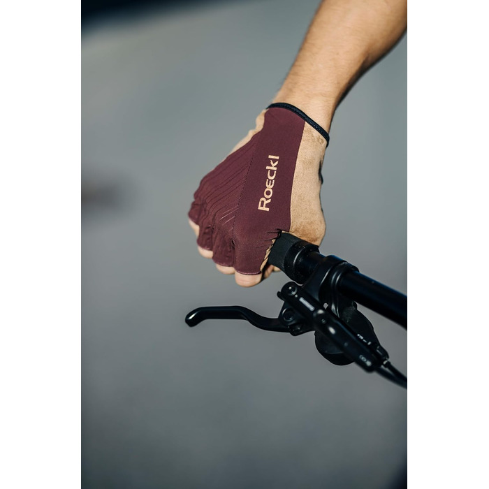 Roeckl ISONE: Велоперчатки High Performance Unisex, розмір 8.5, колір Mahogany