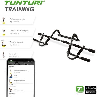 Турнік Tunturi Deluxe багатофункціональний для дому, 14TUSFU247