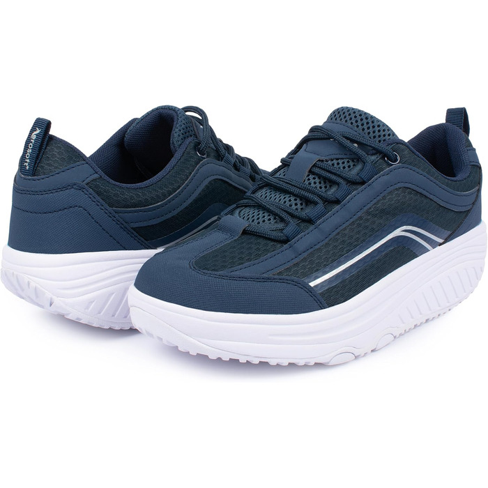 Зручні шкарпетки Aerosoft Walker з пам'яттю форми, для жінок та чоловіків, знімні устілки (Морський, 42 EU)