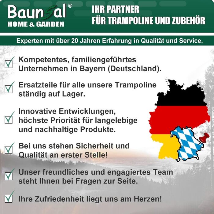 Батут для саду FGOS Ø 366 см (зелений/чорний) – ідеальна розвага для дітей