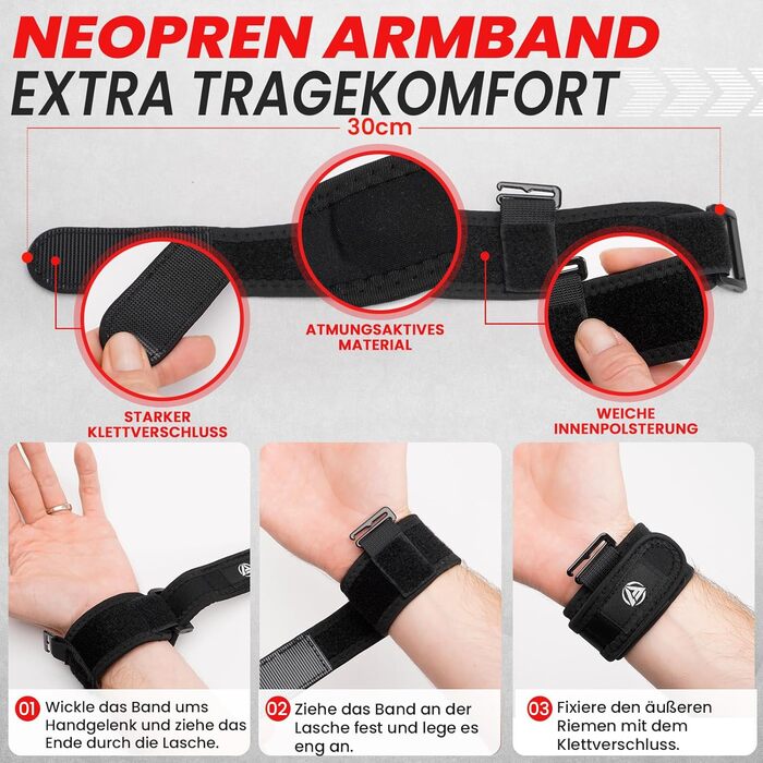 Набір для тренування кисті рук FUNFLEX: 5 шт. (сірий)