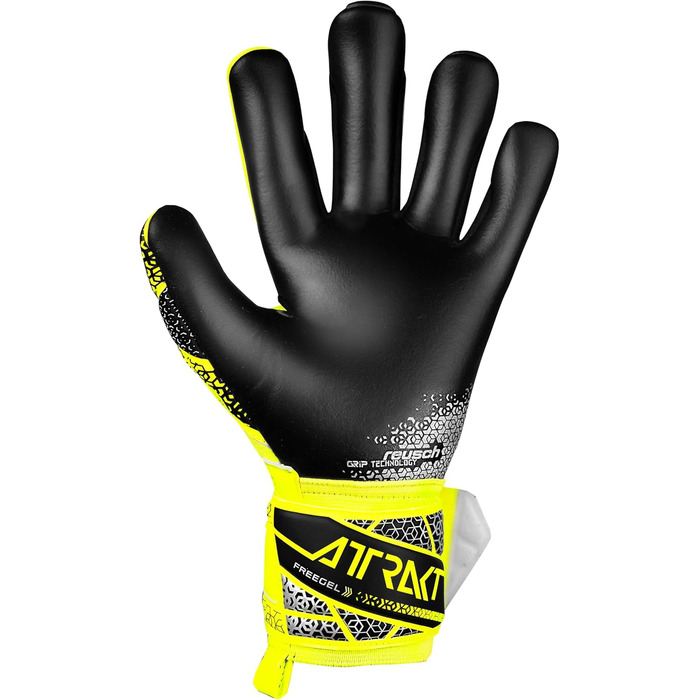 Воротарські рукавички Reusch Attrakt Freegel Silver: дихаючі, для чоловіків та жінок, підходять для будь-якої погоди та поверхні поля