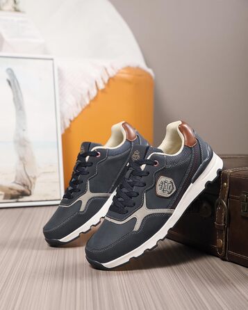 ARRIGO BELLO Чоловічі кросівки: зручні прогулянки та робота на відкритому повітрі. Легкі, розмір 41-46, колір блакитний.