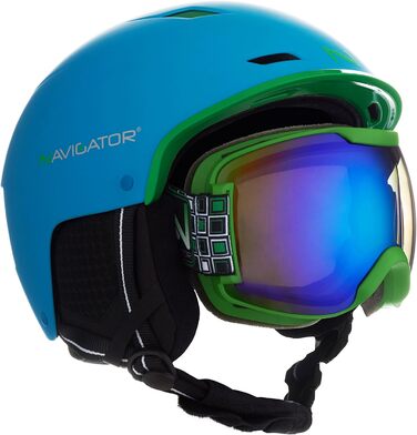 Лижна маска NAVIGATOR SIGMA для сноуборду, унісекс, зелена