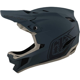 Шолом Troy Lee Designs D4 Composite сірий XL – велосипедний, композитний, для екстремального спорту