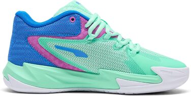 Кросівки для баскетболу Puma Dagger Unisex-Child, Зелений/Magenta, 6.5 (Big Kid)