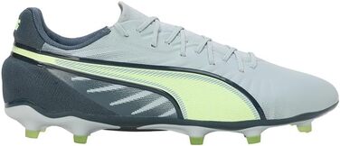 Футбольне взуття PUMA King Match Fg/Ag (41 EU) – унісекс, кольори: Frosted Dew, Fizzy Apple, Gray Skies