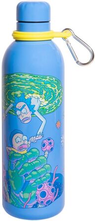 Термос-бутилка з нержавіючої сталі Rick & Morty Grupo Erik 500 мл – спортивна пляшка для води для дітей, офіційна ліцензія