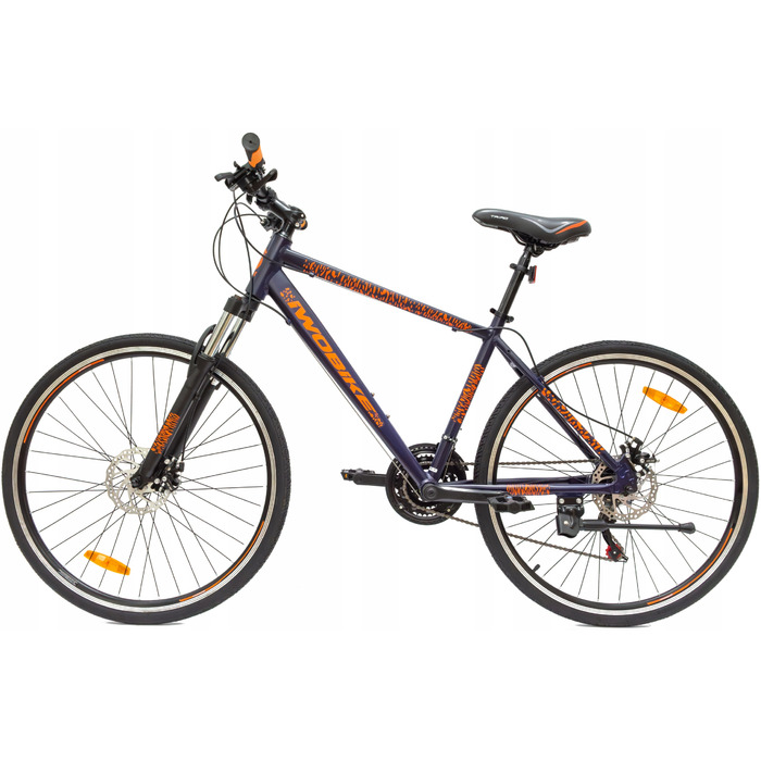 Трекінговий велосипед IWOBIKE Galaxy, рама 18,5 дюйма, колеса 28