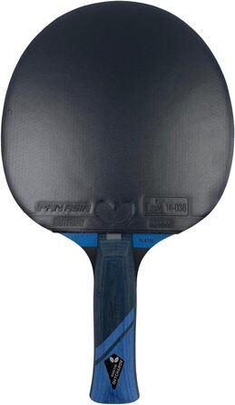 Настільна ракетка Butterfly Dimitrij Ovtcharov Platin, ITTF сертифікат, Pan Asia 1,7 мм, набір з чохлом, м'ячами та додатковою ракеткою, для досвідчених гравців