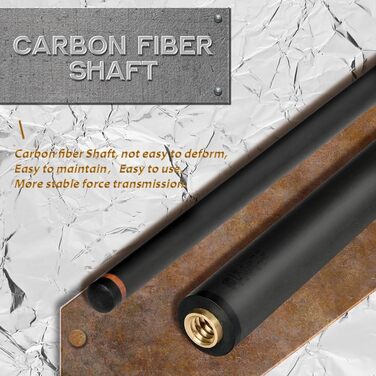 YEUEK Little Monster Springqueue, карбонове, 553 мл, з м'якою сумкою, чорний