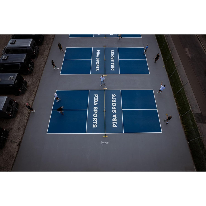 М'яка сітка для піклболу преміум-якості – офіційний розмір для турнірів, легка в збірці, міцна та портативна – ідеальна для професіоналів та любителів, чорна