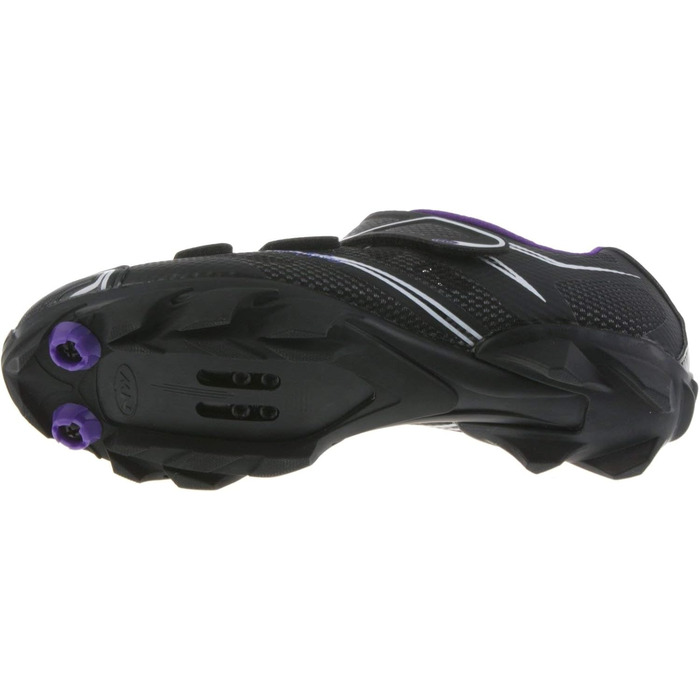 Кросівки для гірського велосипеда Northwave Katana 3S жіночі, чорно-фіолетові, розмір 38