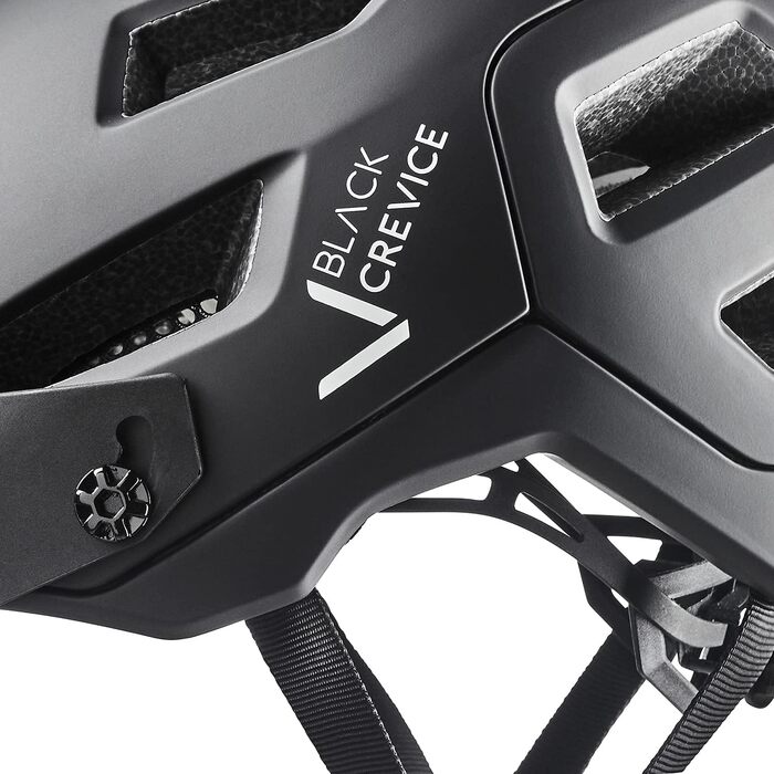 Велосипедний шолом BLACK CREVICE для дорослих, MTB, регульований, дихаючий, унісекс