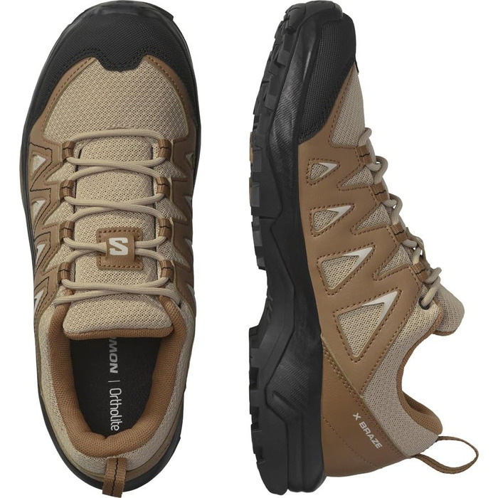 Жіночі трекінгові черевики Salomon X Braze 39 1/3 EU – Safari Toasted Coconut Rainy Day