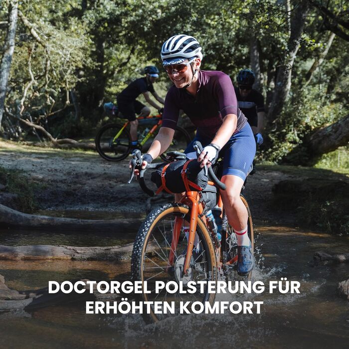 Велосипедні рукавички GripGrab SuperGel DoctorGel без пальців, напівпальцеві, гелеві, короткі (білі, S)