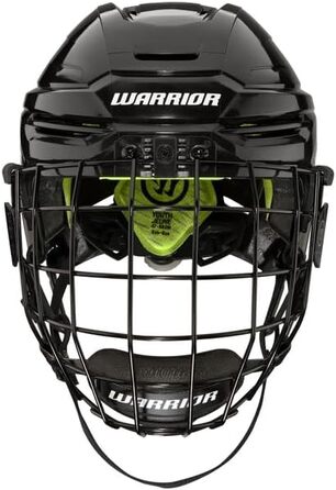 Хокейний шолом-комбо Warrior Alpha ONE для дітей, чорний