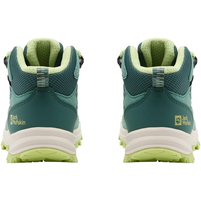 Черевики трекінгові Jack Wolfskin Vojo Tour Texapore Mid K (35 EU, Смарагдовий зелений)